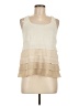 Judith March 100% Polyester Ivory Sleeveless Blouse Size M - photo 1