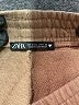 Zara Solid Tan Khaki Shorts Size L - photo 3
