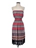 Assorted Brands Print Red Casual Dress Size L - photo 1