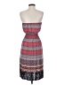 Assorted Brands Print Red Casual Dress Size L - photo 2