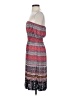 Assorted Brands Print Red Casual Dress Size L - photo 5
