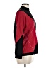 Alfred Dunner Color Block Red Turtleneck Sweater Size M - photo 4