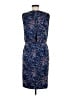 Erdem 100% Polyester Paisley Blue Cocktail Dress Size 6 - photo 2