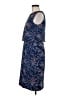 Erdem 100% Polyester Paisley Blue Cocktail Dress Size 6 - photo 5