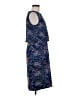 Erdem 100% Polyester Paisley Blue Cocktail Dress Size 6 - photo 4