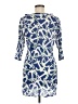 Mud Pie 100% Cotton Blue Casual Dress Size M - photo 2
