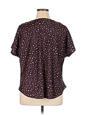 Anne Klein Short Sleeve Blouse (view 2)