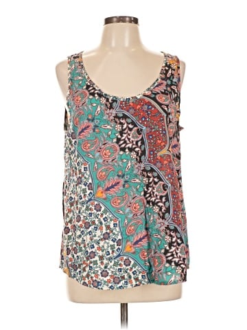 Feathers Sleeveless Blouse (view 1)