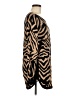 CAbi Animal Print Brown Black Pullover Sweater Size M - photo 4