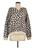 Boden Animal Print Tan Pullover Sweater Size M - photo 1