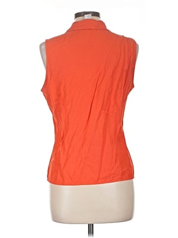 DressBarn Sleeveless Button-Down Shirt (view 2)