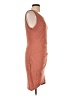 Leith Solid Brown Casual Dress Size L - photo 4