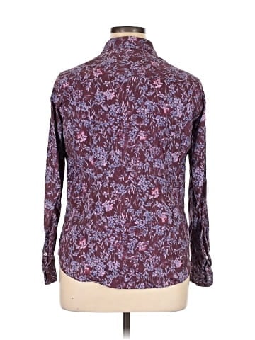 Eddie Bauer Long Sleeve Button-Down Shirt (view 2)