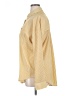 Allison Joy 100% Polyester Stripes Yellow Long Sleeve Blouse Size XL - photo 5