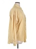 Allison Joy 100% Polyester Stripes Yellow Long Sleeve Blouse Size XL - photo 4