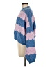 Cotton Candy LA 100% Polyester Color Block Blue Pullover Sweater Size M - photo 5