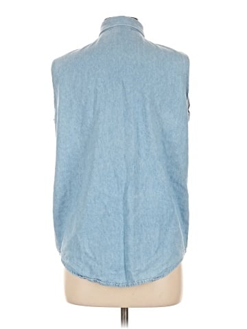 Three Rivers Sleeveless Button-Down Shirt (view 2)