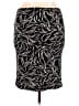 DKNY 100% Polyester Graphic Black Casual Skirt Size M - photo 2