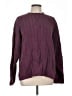 Basix 100% Cotton Burgundy Pullover Sweater Size L - photo 1