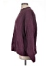 Basix 100% Cotton Burgundy Pullover Sweater Size L - photo 5