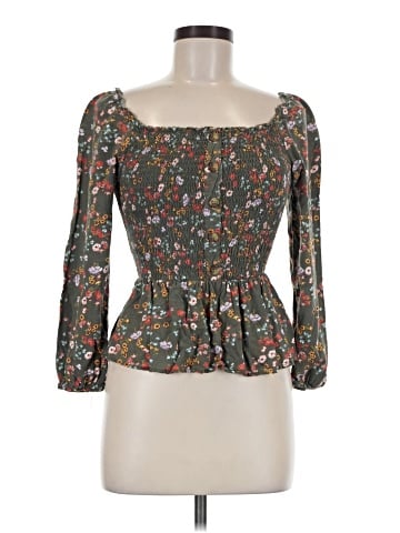 Wishful Park 3/4 Sleeve Blouse (view 1)