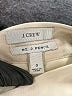 J.Crew Solid Ivory Formal Skirt Size 0 - photo 4