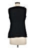 Requirements 100% Polyester Black Sleeveless Blouse Size M - photo 2