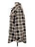 Empyre 100% Polyester Plaid Gray Coat Size L - photo 5