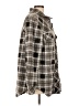Empyre 100% Polyester Plaid Gray Coat Size L - photo 4