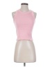 MNG 100% Cotton Pink Tank Top Size S - photo 1