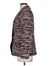 Elie Tahari Chevron-herringbone Purple Blazer Size 10 - photo 5