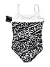 Miraclesuit Animal Print Black One Piece Swimsuit Size 16 - photo 2