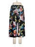 Coco Bianco Floral Black Casual Pants Size XL - photo 1