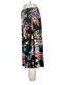 Coco Bianco Floral Black Casual Pants Size XL - photo 5