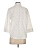 Blair Polka Dots White 3/4 Sleeve Blouse Size S - photo 2