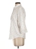 Blair Polka Dots White 3/4 Sleeve Blouse Size S - photo 5