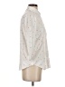 Blair Polka Dots White 3/4 Sleeve Blouse Size S - photo 4