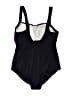 BackFlip's Graphic Black One Piece Swimsuit Size 16 - photo 2