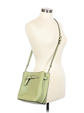 MICHAEL Michael Kors Leather Crossbody Bag (view 2)