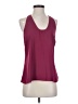 Octavia 100% Polyester Burgundy Sleeveless Blouse Size S - photo 1