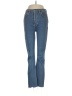RE/DONE Hearts Blue Jeans Size 28 waist - photo 1