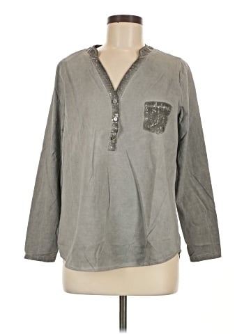 Lulu Long Sleeve Henley (view 1)
