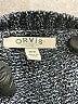 Orvis 100% Polyester Metallic Gray Pullover Sweater Size M - photo 7