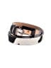 Classiques Entier 100% Leather Silver Leather Belt Size L - photo 1