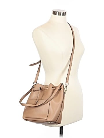MICHAEL Michael Kors Leather Bucket Bag (view 2)