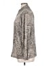 DressBarn Paisley Gray Jacket Size 16 - photo 5