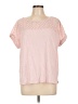 Joules 100% Cotton Pink Short Sleeve Top Size 12 - photo 1