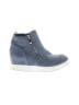 Journee Collection Blue Ankle Boots Size 7 1/2 - photo 1
