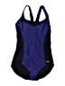 Speedo Color Block Blue One Piece Swimsuit Size XL (38) - photo 1