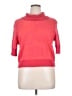 St. John Floral Red 3/4 Sleeve Top Size XL - photo 1